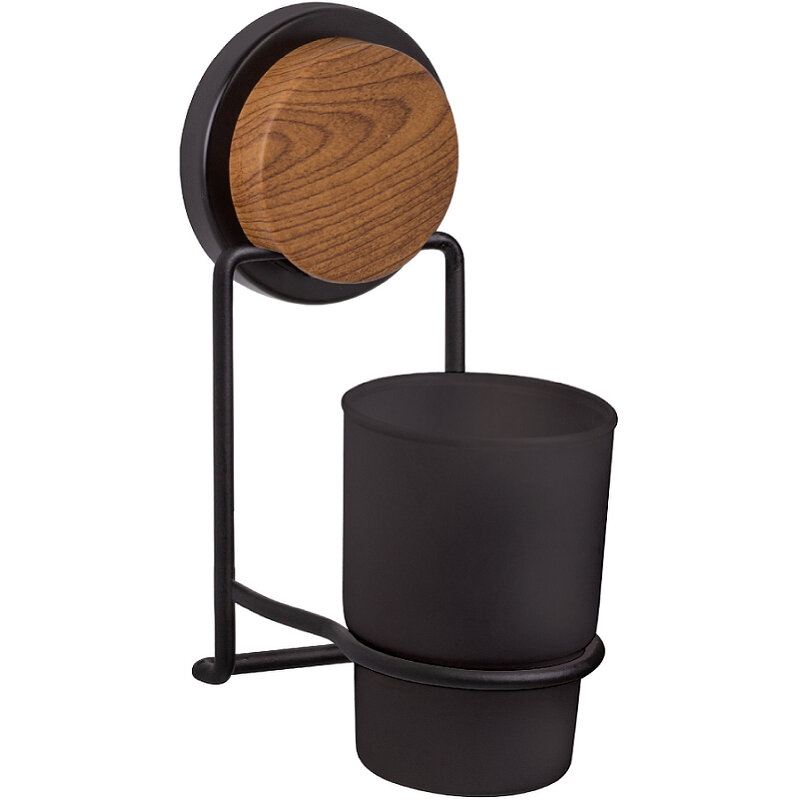 Изображение товара Подстаканник Fixsen Magic Wood FX-46006 черный матовый/светлое дерево