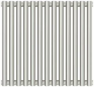 Изображение товара Радиатор стальной трубчатый Сунержа Эстет-00, ширина 60 см, высота 50 см, 13 секций, боковое подключение, хром, 00-0332-5013