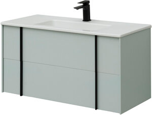 Изображение товара Тумба под раковину Allen Brau Reality подвесная 100 см, цвет папирус матовый, 1.32007.PWM