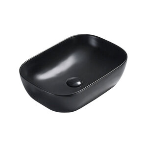 Изображение товара Раковина Vincea, 45 х 33 см, накладная, цвет черный матовый, VBS-102MB