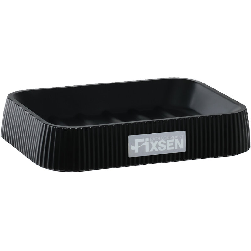 Изображение товара Мыльница Fixsen Black Wood FX-401-4 черная настольная