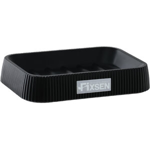 Изображение товара Мыльница Fixsen Black Wood FX-401-4 черная настольная