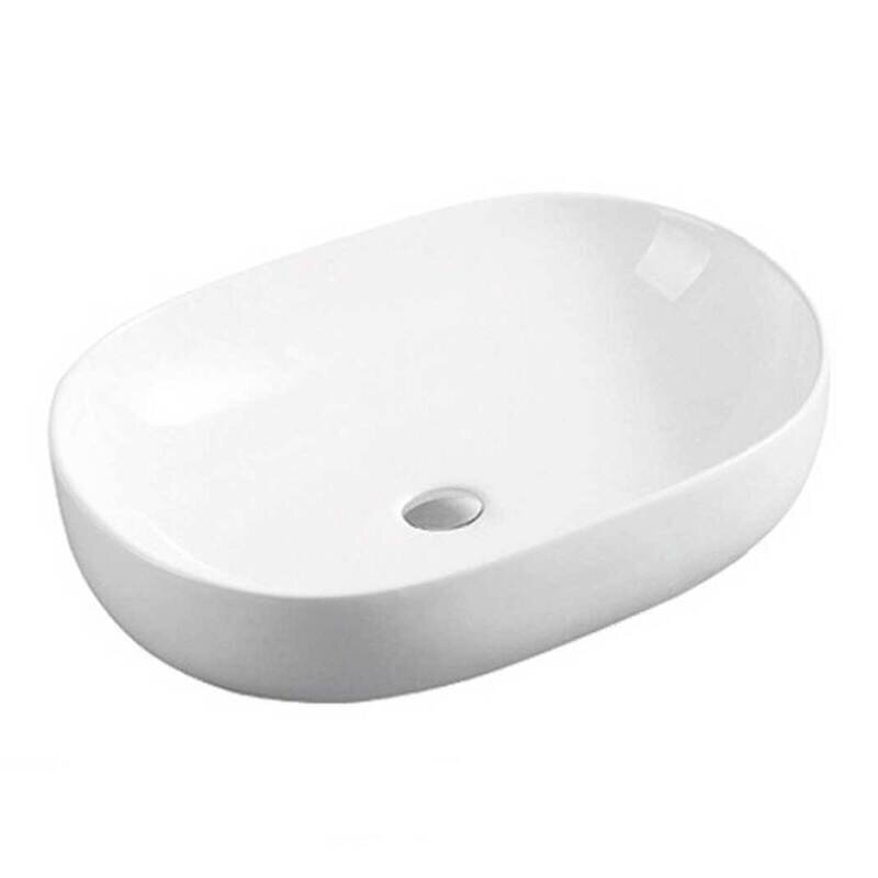 Изображение товара Раковина Vincea 48 х 35 см накладная овальная белая VBS-301
