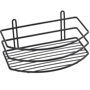 Изображение товара Полка овальная Fixsen FX-720B-1 1 ярус черный матовый стальная настенная