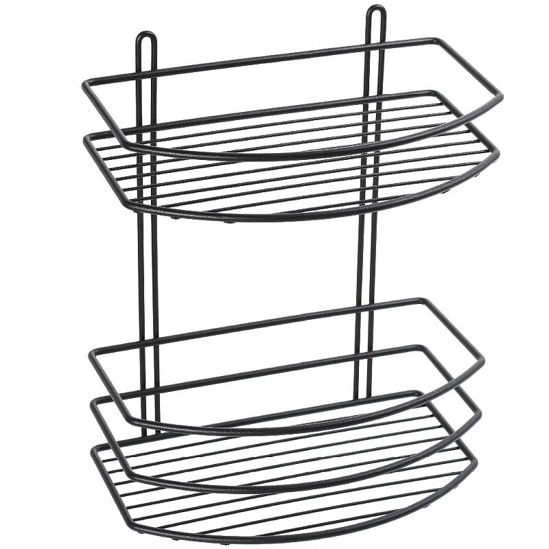 Изображение товара Полка Fixsen FX-720B-2 настенная овальная, черный матовый