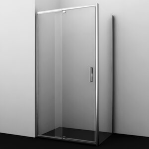 Изображение товара Душевой уголок WasserKRAFT Berkel 48P34, 130 х 100 см, профиль хром, стекла прозрачные