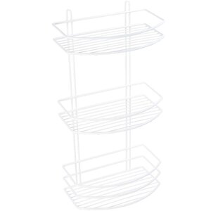 Изображение товара Полка овальная Fixsen, 3 яруса, белый матовый, FX-720W-3