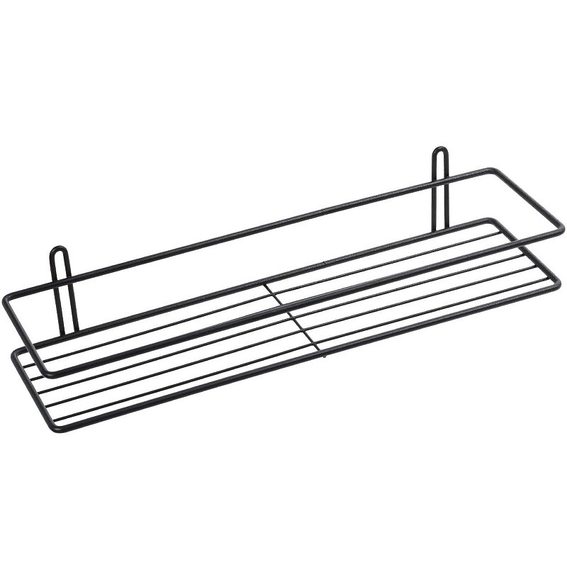 Изображение товара Полка прямоугольная Fixsen 1 ярус черный матовый 40х8х11 см