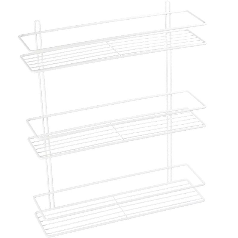 Изображение товара Полка прямоугольная Fixsen, 3 яруса, белый матовый FX-730W-3