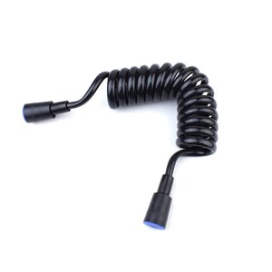 Изображение товара Пружинный шланг для душа Bronze de Luxe Scandi 47, ABS, 250 см, цвет черный матовый