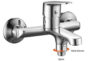 Изображение товара Смеситель для ванны и душа Esko Colombo COL 54, цвет хром