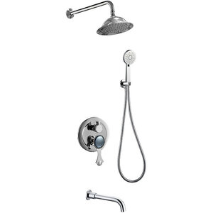 Изображение товара Душевая система Bronze De Luxe Yasmina NT800/B03, цвет хром