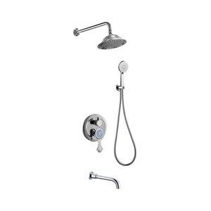 Изображение товара Душевая система Bronze De Luxe Yasmina NT800/B02, цвет хром