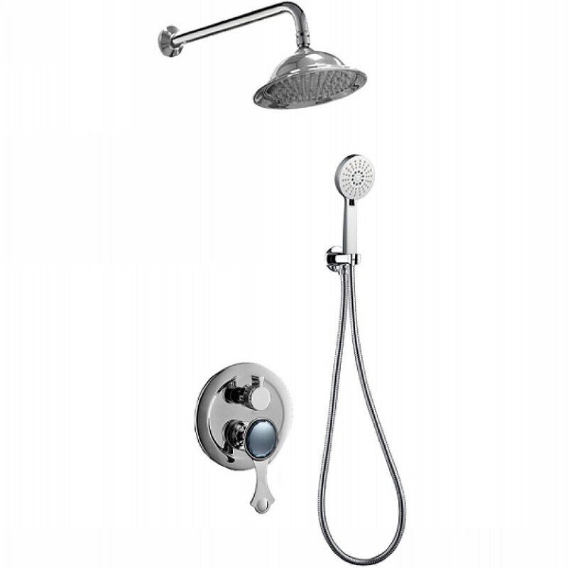 Изображение товара Душевая система Bronze De Luxe Yasmina NT800/B03-2, цвет хром Изображение товара Душевая система Bronze De Luxe Yasmina NT800/B03-2, цвет хром