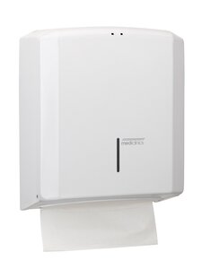 Изображение товара Диспенсер для бумажных полотенец Mediclinics Aura DT2106, белый