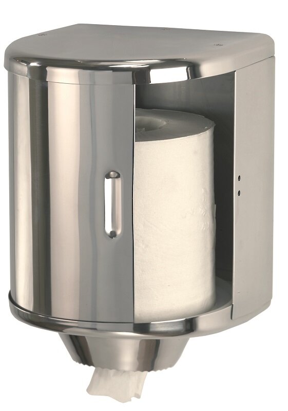 Изображение товара Диспенсер для бумажных полотенец Mediclinics Aura DT0303C хром нержавеющая сталь