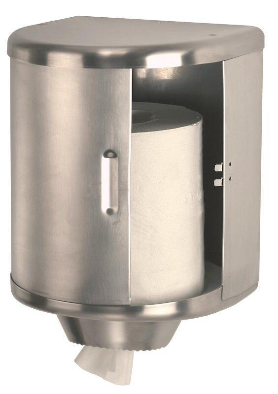 Изображение товара Диспенсер для бумажных полотенец Mediclinics Aura DT0303CS, хром матовый