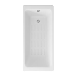 Изображение товара Ванна чугунная Delice Parallel  DLR220505-AS, 170 х 70 см, антискользящее покрытие, без ручек, цвет белый