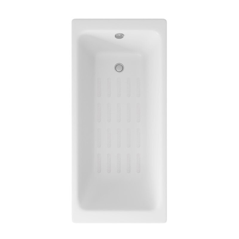 Изображение товара Чугунная ванна Delice Parallel 170x80 см с антискользящим покрытием и без ручек