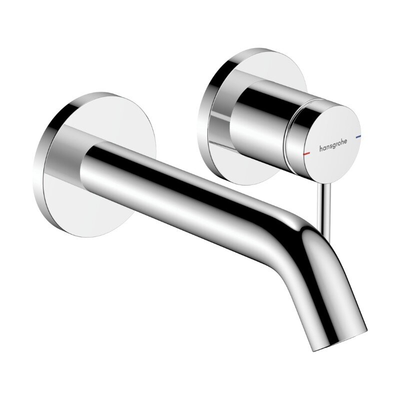 Изображение товара Смеситель для раковины Hansgrohe Tecturis S 73350000, встроенный, хром, 165 мм