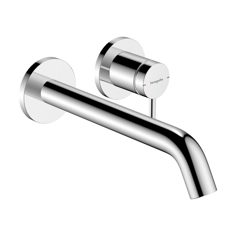 Изображение товара Смеситель для раковины Hansgrohe Tecturis S, встраиваемый, хром, 22,5 см излив