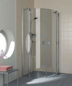 Изображение товара Душевой уголок Kermi Raya 90x90x200 см стекло прозрачное Германия