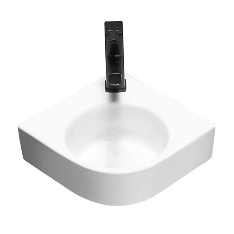 Изображение товара Раковина Vincea, 44 х 38 см, подвесная, угловая, белая, VBS-502