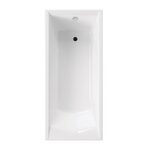 Ванна чугунная Delice Prestige DLR230601, 180 х 75 см, без покрытия, без ручек, цвет белый - фото 1