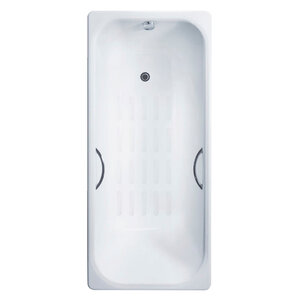 Изображение товара Чугунная ванна Delice Aurora 150x70 см, классическая, белая, антикоррозийная