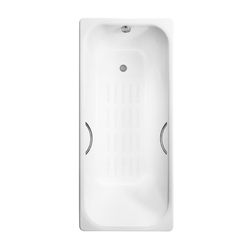 Изображение товара Ванна чугунная Delice Aurora DLR230604R-AS, 160 х 75 см, антискользящее покрытие, с отверстиями под ручки, без ручек, цвет белый Изображение товара Ванна чугунная Delice Aurora DLR230604R-AS, 160 х 75 см, антискользящее покрытие, с отверстиями под ручки, без ручек, цвет белый