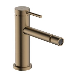 Изображение товара Смеситель для биде Hansgrohe Tecturis S, 73201140, с донным клапаном, шлифованная бронза