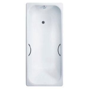 Изображение товара Чугунная ванна Delice Aurora DLR230605R, 170x70 см, белая, классическая модель