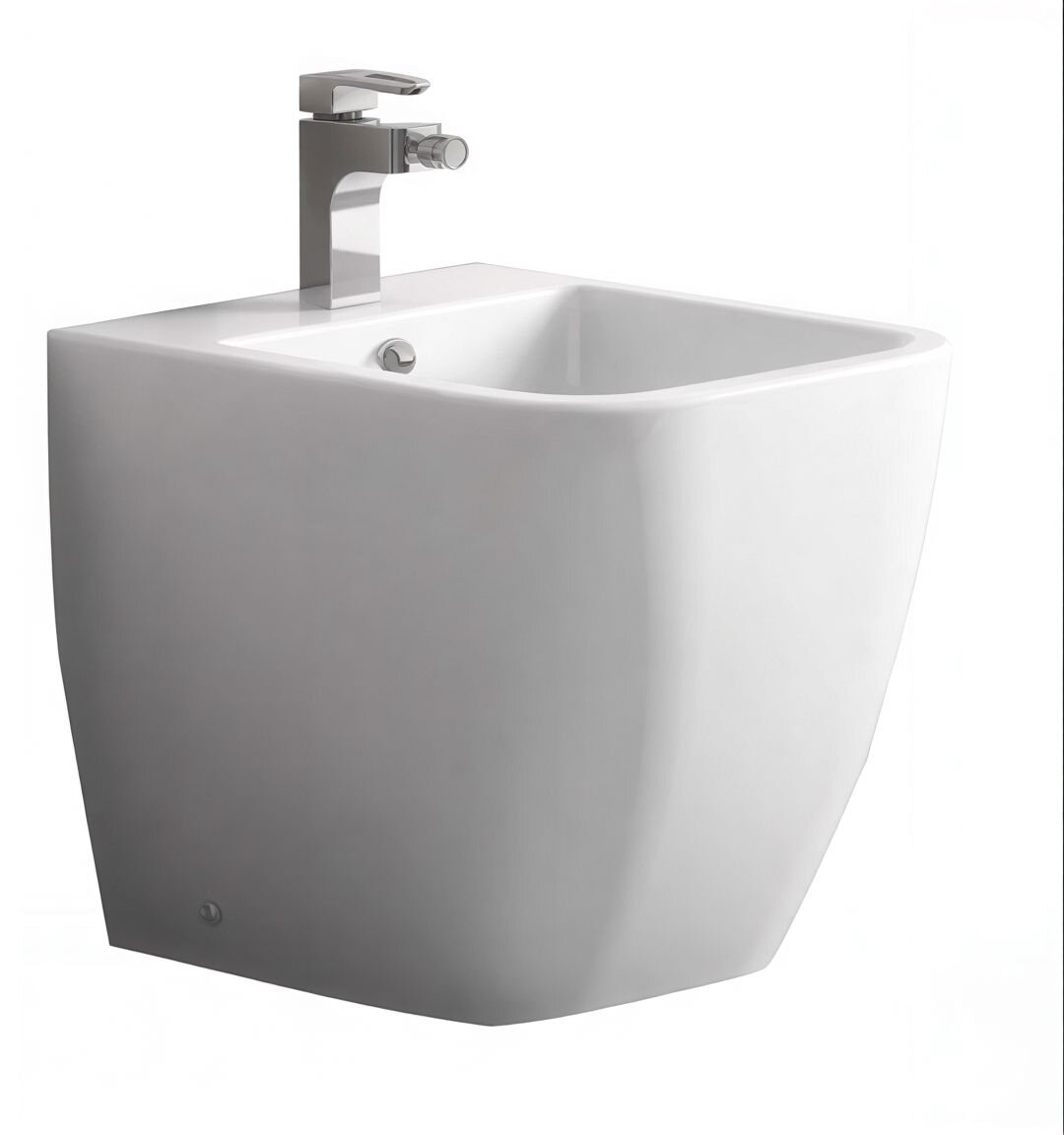 Изображение товара Биде BelBagno Alpina BB10100B напольное из фаянса, итальянское качество Изображение товара Биде BelBagno Alpina BB10100B напольное из фаянса, итальянское качество