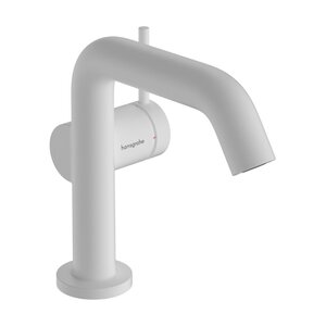Изображение товара Смеситель для раковины Hansgrohe Tecturis S 73320700, однорычажный, белый матовый