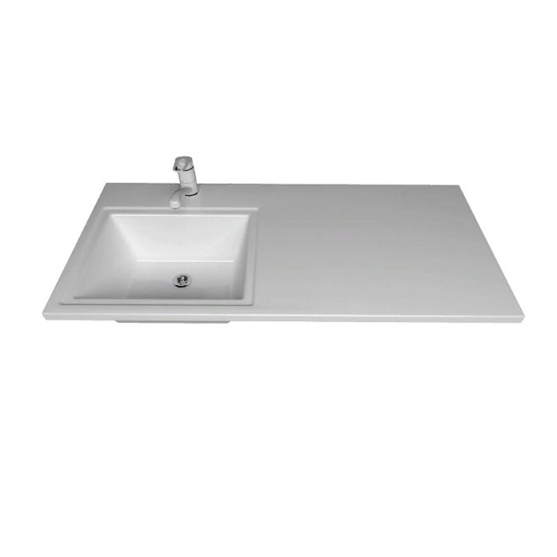 Изображение товара Раковина Stella Polar Мадлен L/R 105.3x48.5 см для установки над стиральной машиной