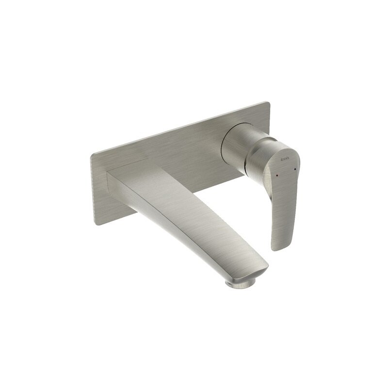 Изображение товара Смеситель для раковины Iddis Ray сатин, скрытый монтаж, 19 см излив