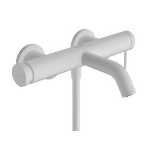 Изображение товара Смеситель для ванны и душа Hansgrohe Tecturis S, 73422700, белый матовый
