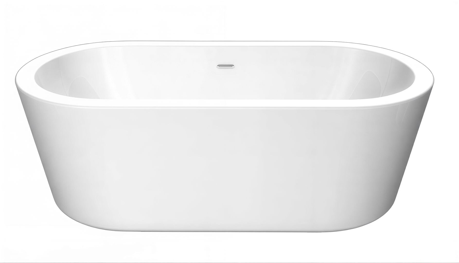 Изображение товара Ванна акриловая BelBagno BB12-1785 с овальной формой Изображение товара Ванна акриловая BelBagno BB12-1785 с овальной формой