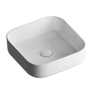 Изображение товара Раковина Grossman Falcon GR-3055, 38 x 38 х 12.5 см, накладная, белая