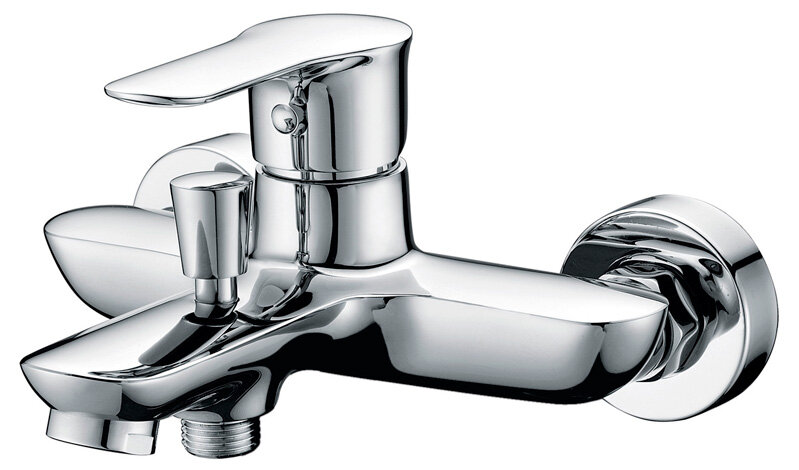 Изображение товара Смеситель для ванны и душа BelBagno Reno REN-VASM-CRM современный стиль высокое качество