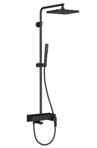 Изображение товара Душевая система Teska Niagara, цвет черный матовый, NG 3580
