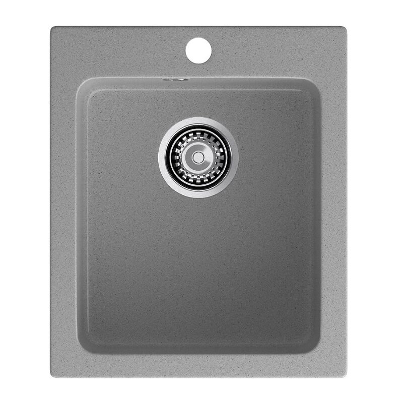 Изображение товара Кухонная мойка GranFest Practik GF-P505, 42.7 х 50.5 см, серый