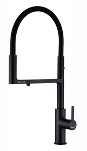 Изображение товара Смеситель Paulmark Tornado To213402-AN для кухонной мойки, с подключением к фильтру, антрацит