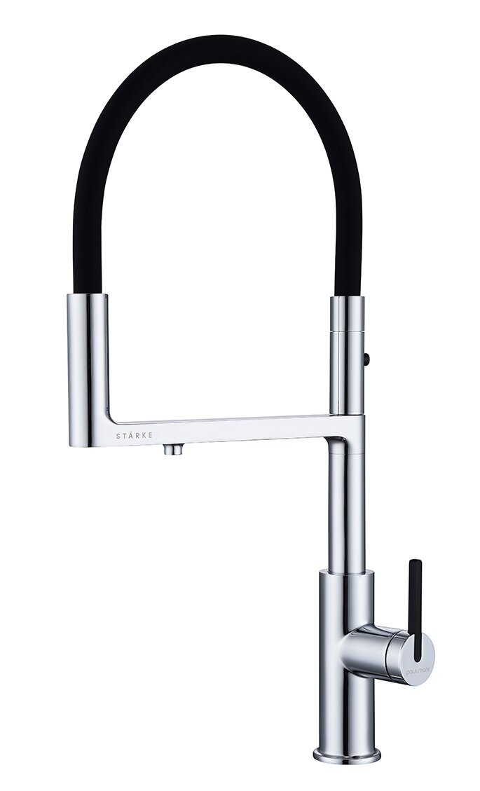 Изображение товара Смеситель Paulmark Tornado To213402-CR для кухни с фильтром хром