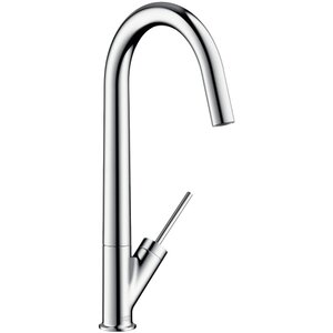 Изображение товара Смеситель для кухонной мойки Axor Starck, 10822000, хром 
