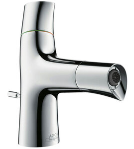 Изображение товара Смеситель для биде Axor Starck Organic 12210000 с донным клапаном, хром