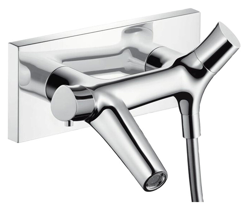 Изображение товара Смеситель для ванны и душа Axor Starck Organic, 12410000, термостатический, хром