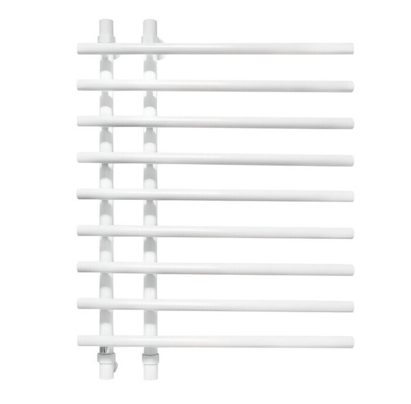 Изображение товара Energy Rose EWTR0ROSE08060R903M — водяной полотенцесушитель 60x80 см, белый матовый