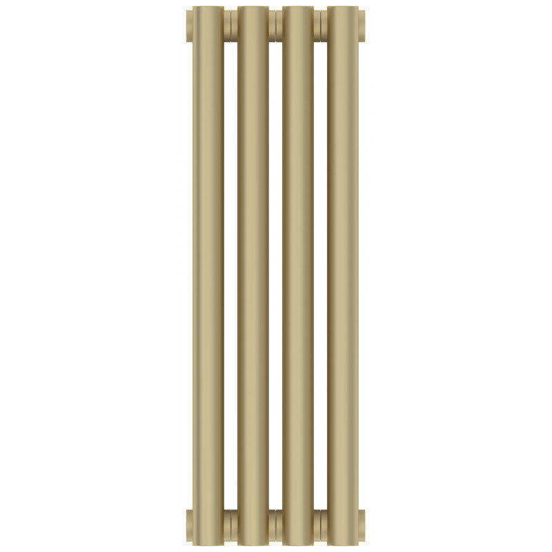 Изображение товара Радиатор отопления Сунержа Эстет-1 4 секции боковое подключение шампань