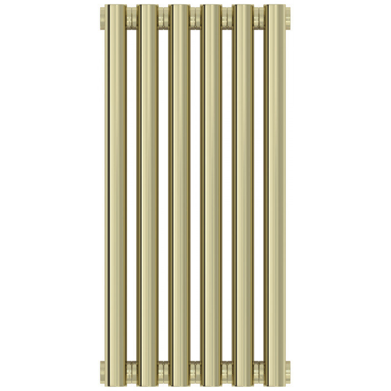 Изображение товара Радиатор отопления Сунержа Эстет-11 6 секций боковое подключение шампань